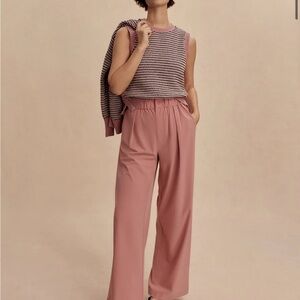 Varley Kayson Wide Leg Trousers Pant 32” Size XL